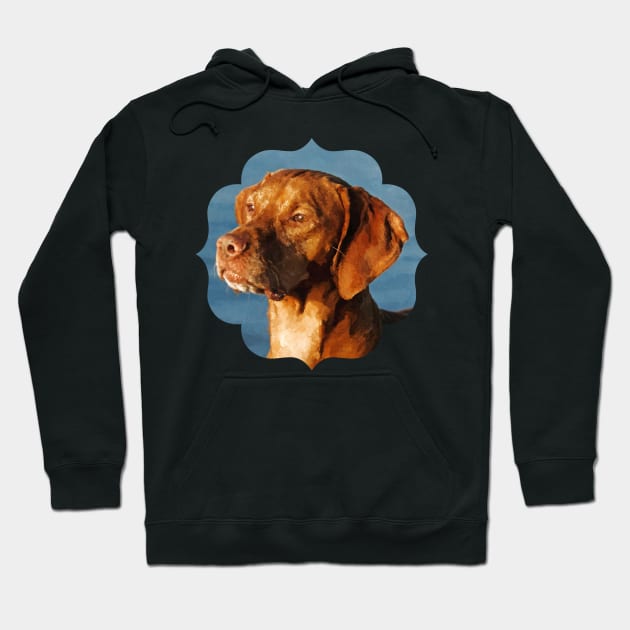 Vizsla  - Hungarian pointer Hoodie by Nartissima